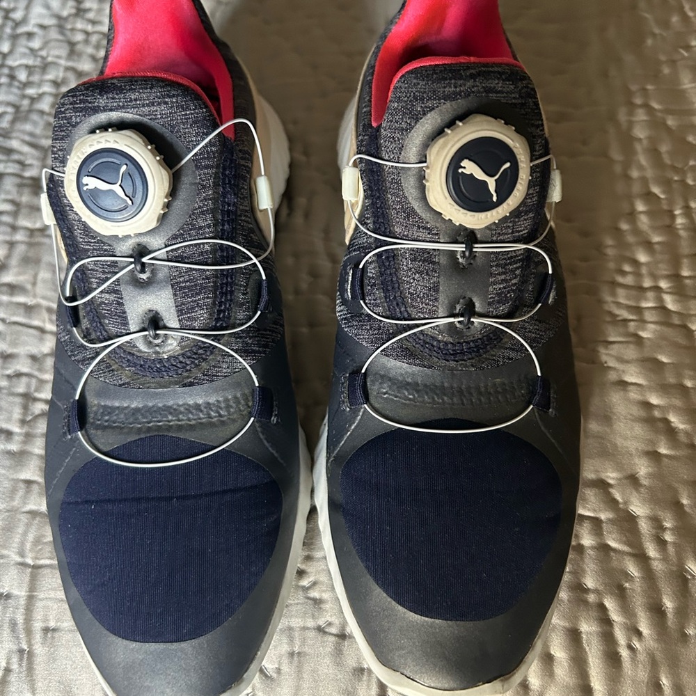 Puma  women golf Navy and Gray Shoes.